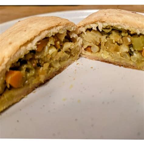 Vegetable Curry Pasty From Garvald