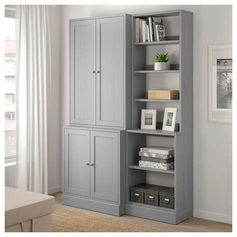 Havsta Storage Combination Gray Ikea Tall Cabinet Storage Living Room Storage Ikea