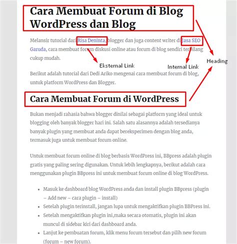 Contoh Artikel Seo Friendly Dan Cara Membuatnya