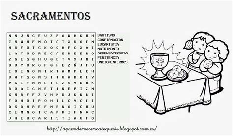 Recursos Catequesis Los Sacramentos Artofit