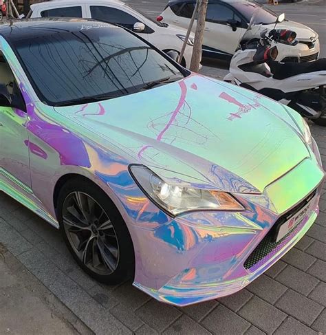 Holographic Rainbow Neo Chrome Car Vinyl Wrap Best Ravoony Basic Super