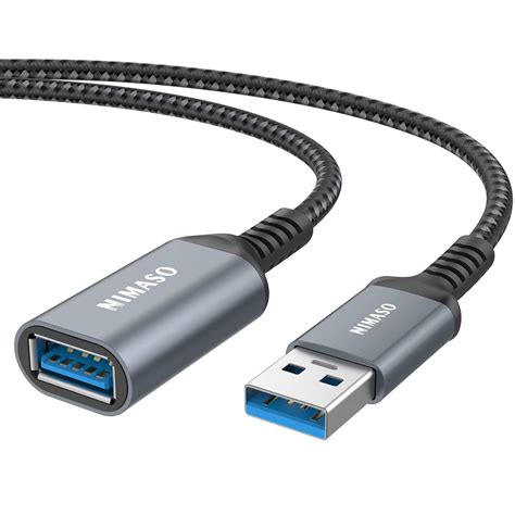 Amazon co jp NIMASO USB 延長 ケーブル USB3 0規格 1 0m タイプAオス タイプAメス USB延長