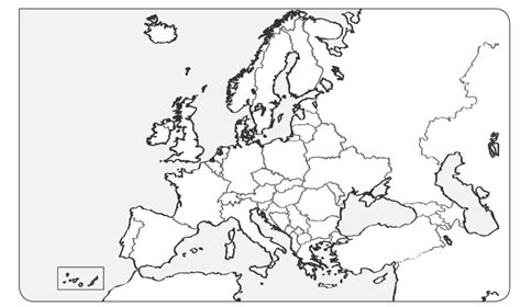 El Relieve De Europa Ficha Interactiva Topworksheets