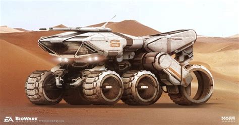 Artstation Mass Effect Andromeda Early Vehicle Concept Brian Sum