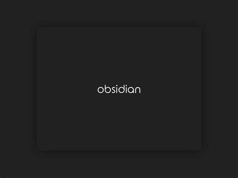 Obsidian Brand Logo design by DaBRANDé Agency on Dribbble