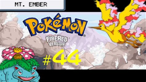 Pok Mon Firered Episode Mt Ember Moltres Youtube