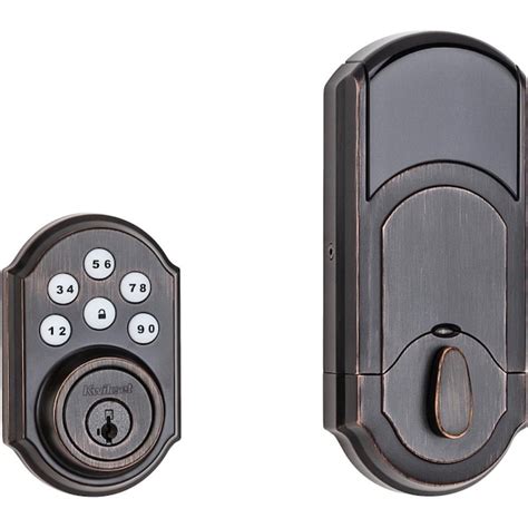 Kwikset Signature Series 910 Smartcode Venetian Bronze Smart Lock Electronic Deadbolt Smartkey