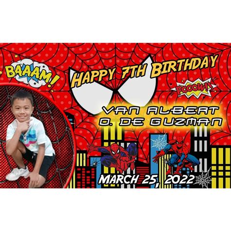 Spiderman Christening Or Birthday Ref Magnet Souvenirs And Giveaways