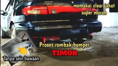 Proses Pengecatan Bumper Timor Dan Tidak Pakai Lampu Sein Bawaan Nya