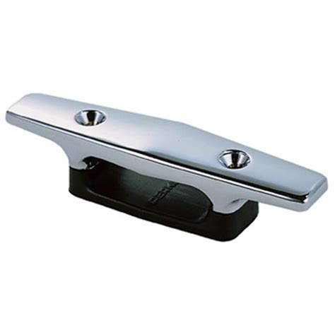 Perko Chrome Plated Cleat Pair 4 1 2 Long Closed Base 104631