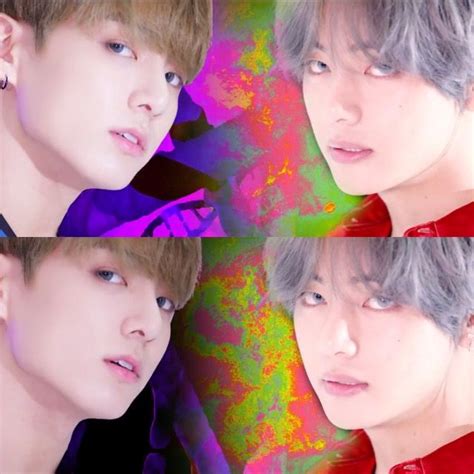 Bts Love Yourself Her Dna Mv Jungkook And Taehyung Taekook Moment