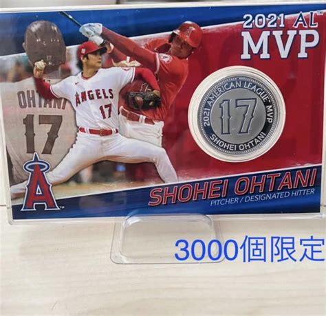 33％割引大人気 2021年大谷翔平 Al Mvp獲得記念 シルバーコインカード数量限定3000個 スポーツ選手 タレントグッズ Otaon