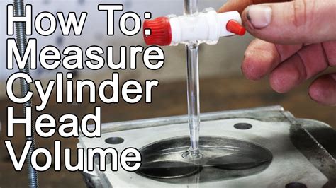 How To Measure Combustion Chamber Volume Cylinder Head 101 YouTube