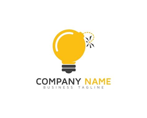 Premium Vector Light Bulb Logo Design