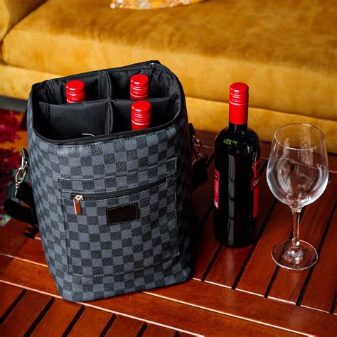 Bolsa Para Garrafas Ou Garrafas E Ta As Porta Vinho Wine Bag