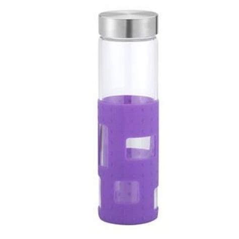 Purple Sili Window Glass Bottles Oz Glass Waterbottles