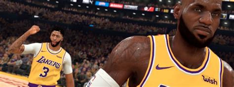 Nba 2k20 Gameplay Trailer Features Lebron James Anthony Davis And New