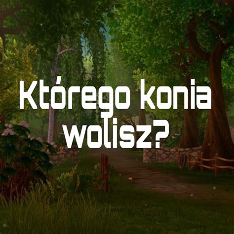 Kt Rego Konia Z Sso Wolisz Samequizy