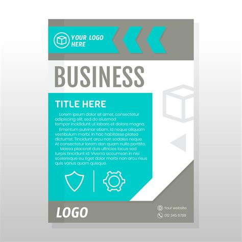 Business Brochure Design 561251 Vector Art at Vecteezy