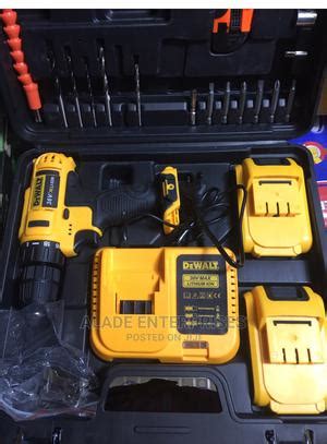 Dewalt Cordless Drill V With Big Battery In Lagos Island Eko