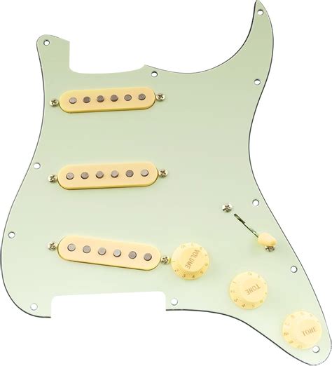 Amazon Musiclily Pro SSS Pre Wired Guitar Loaded Pickguard With