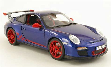 Miniature Porsche Gt Rs Norev Gt Rs Bleu Rouge