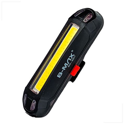 Lanterna Bike Sinalizador Traseiro Led 100 Lumens Luz Cor Branca