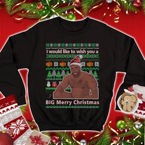 Barry Wood Ugly Chirstmas Sweatshirt Barry Wood Barry Wood Sitting On A