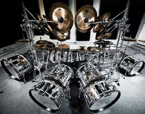 Dw Terry Bozzio Uk 2012 Reunion Drumset Drums Drum Kits Dw Drums