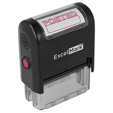 Upc 633090408533 Posted Self Inking Rubber Stamp Red Ink Barcode