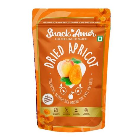 Snackamor Turkish Premium Dried Apricots 200g Each Jiomart