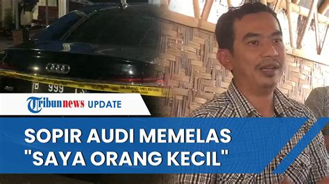 Sopir Audi A8 Memelas Seusai Ditetapkan Tersangka Kasus Kecelakaan