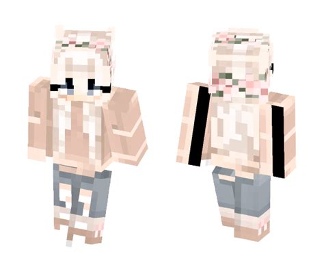 Download Cute Flower Girl Minecraft Skin For Free Superminecraftskins