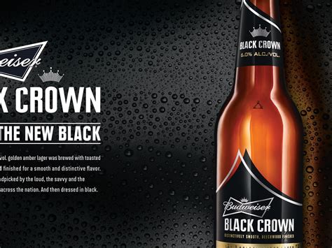 Budweiser Black Crown Beer Advertising Campaign Timothy Hogan Studio