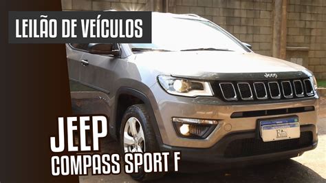 Leil O Jeep Compass Sport F Freitas Leiloeiro Youtube