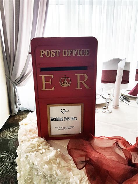 Wooden Post Box Ideal For Weddings And Events Etsy Uk