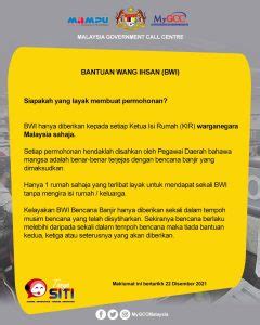 Cara Mohon Bantuan Wang Ihsan Rm Untuk Isi Rumah Terjejas Banjir