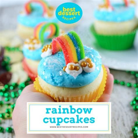 Easy Rainbow Cupcakes Recipe Only 6 Ingredients And 20 Minutes