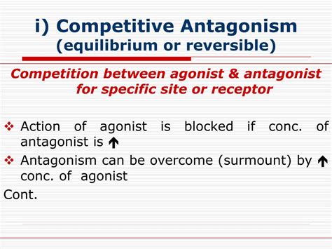 PPT - DRUG ANTAGONISM PowerPoint Presentation, free download - ID:528614