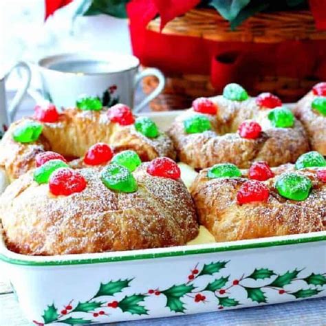 Eggnog Pastry Cream Croissants Kudos Kitchen By Renee