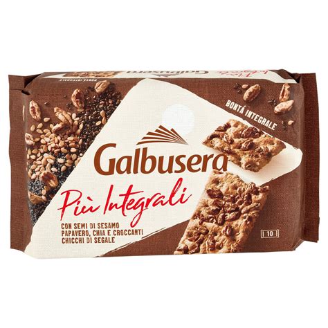 Galbusera Più Integrali Crackers ai 5 cereali Conad