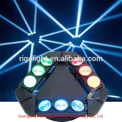 Disco Night Club LED Spider Moving Head Stage Light China LED Moving