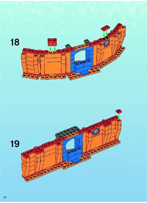 LEGO 3834 Good Neighbours At Bikini Bottom Instructions SpongeBob