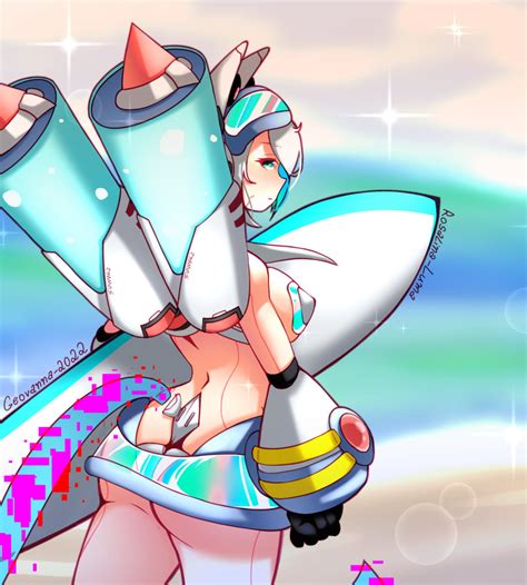 Rule 34 1girls Big Ass Big Breasts Bikini Female Ico Mega Man Mega Man Mega Man X Dive