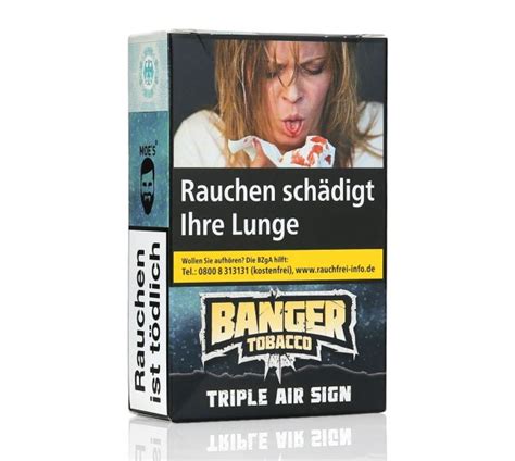 Banger Tobacco Shisha Tabak Direkt Bestellen