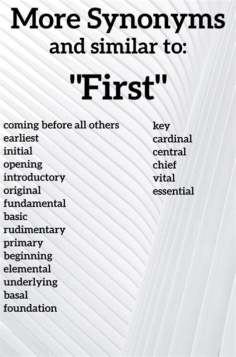 More Synonyms For First Essay Writing Skills Writing Words Good