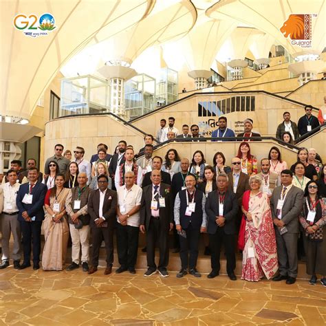 Gujarat Tourism On Twitter Today G20 Delegates Visited Smritivan