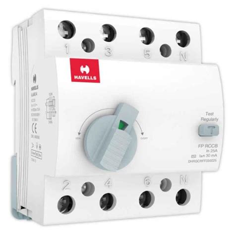 Buy Havells A Ma Pole Ac Type Fp Rccb Dhrgcrff Online At