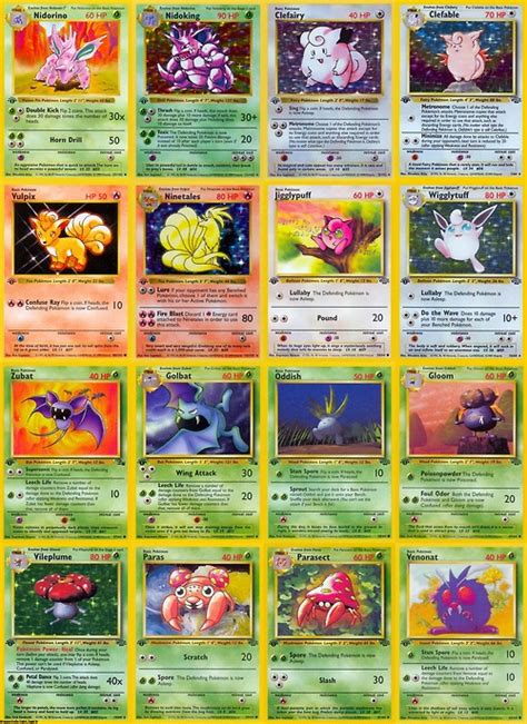 Pokemon Card Checklist Printable Printable Templates