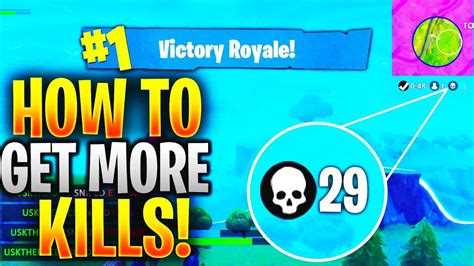 How To Get More KILLS In Season 4 Fortnite Fortnite Battle Royale